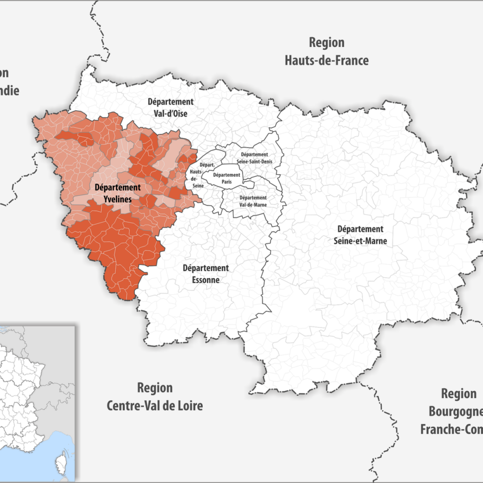 Yvelines Carte