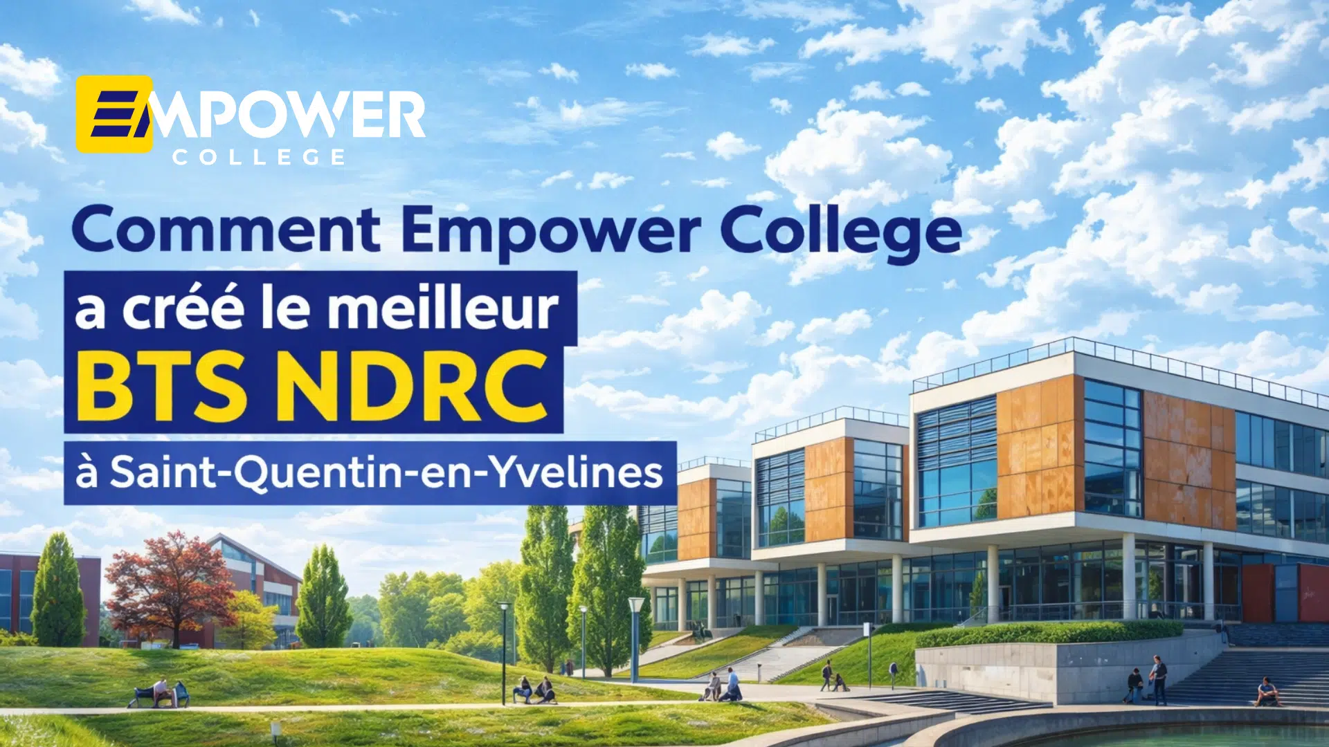Comment Empower College a créé le meilleur BTS NDRC à Saint-Quentin-en-Yvelines