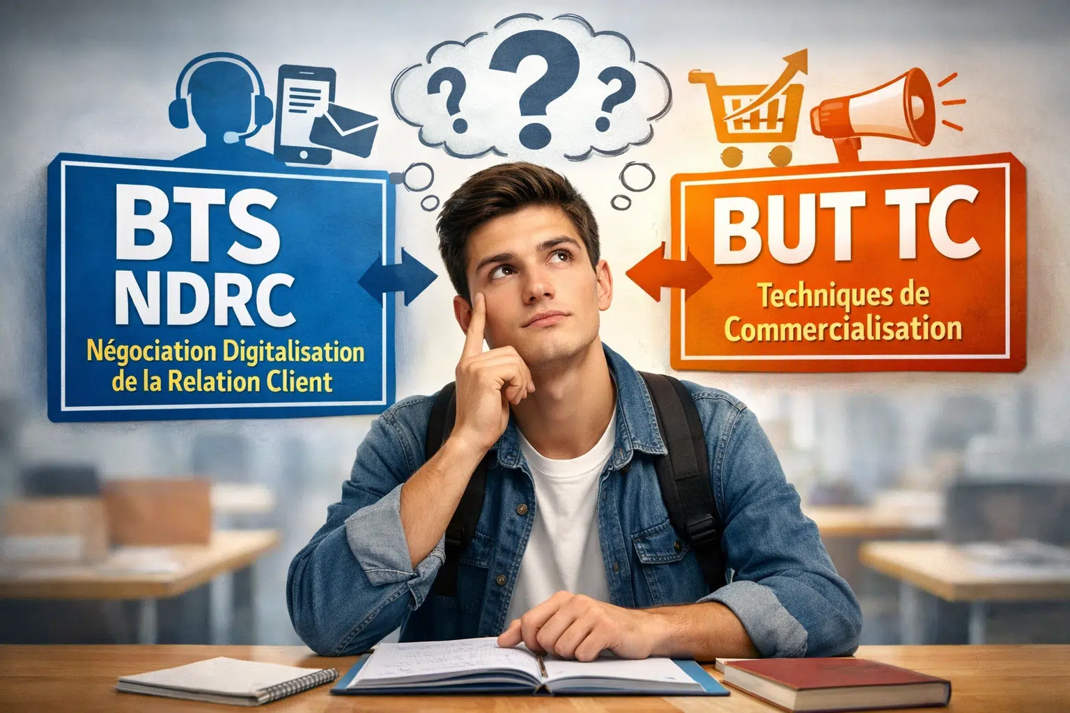 BTS NDRC vs BUT TC : quelle formation privilégier ?