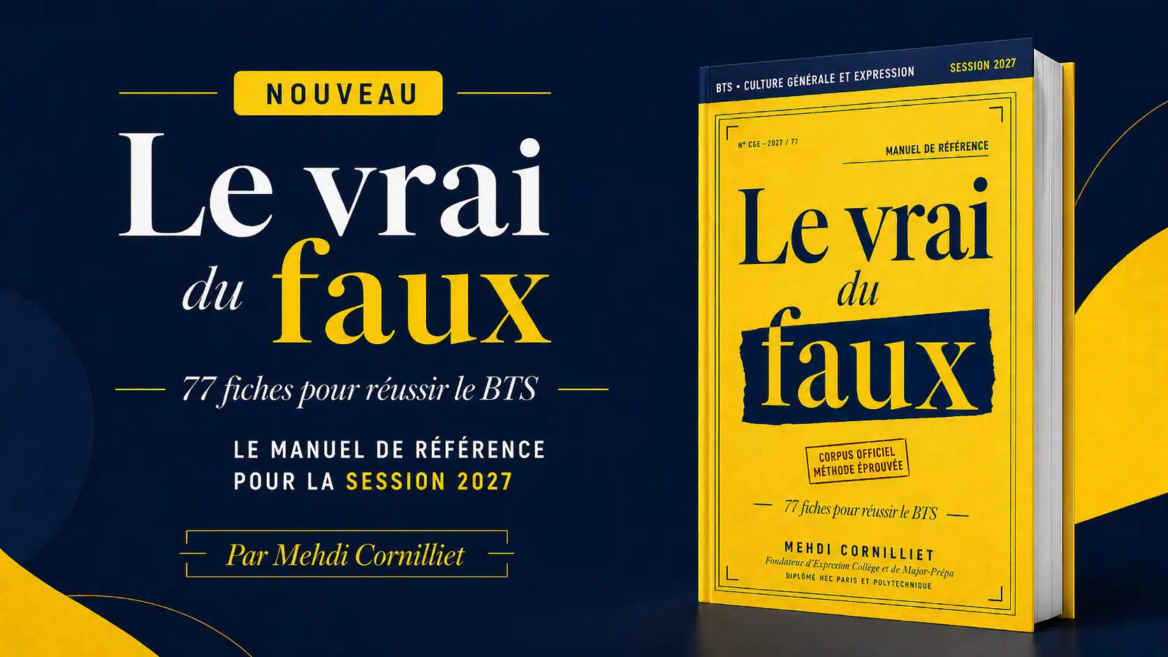 Empower College publie Le vrai du faux, le manuel de référence pour réussir le BTS CGE 2027